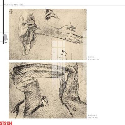 File tranh Tranh sơn dầu phương tây tổng hợp STS134 (bản gốc) treo phòng ăn