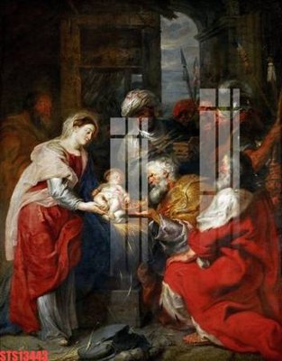 File ảnh Tranh sơn dầu phương tây tổng hợp STS13443 (gốc) in standee