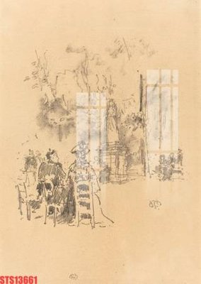 File gốc Tranh sơn dầu phương tây tổng hợp STS13661 (in mica) làm bảng hiệu