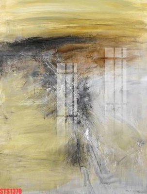 File gốc Tranh sơn dầu phương tây tổng hợp STS1370 (in lụa) họa tiết 3D