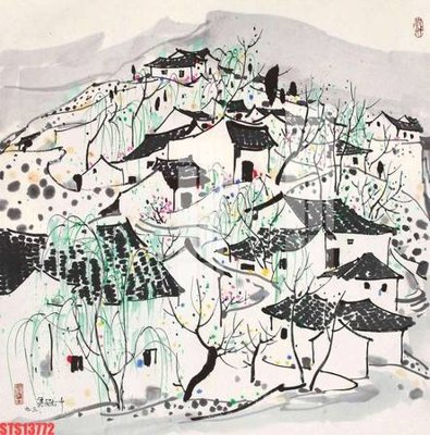 File tranh gốc PSD Tranh sơn dầu phương tây tổng hợp STS13772 còn nguyên layer