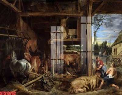 File gốc Tranh sơn dầu phương tây tổng hợp STS13792 (ảnh chi tiết) để in trần