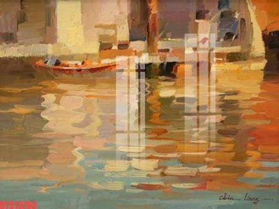 File tranh Tranh sơn dầu phương tây tổng hợp STS13793 (ảnh gốc) cho in ấn kỹ thuật số