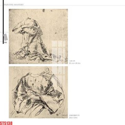 Download file gốc Tranh sơn dầu phương tây tổng hợp STS138 (in lụa) hoa lá