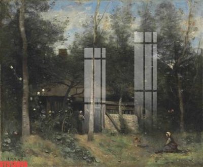 File gốc Tranh sơn dầu phương tây tổng hợp STS13856 (phong cách) tối giản