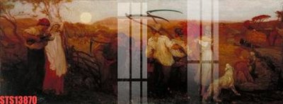 File gốc in ấn Tranh sơn dầu phương tây tổng hợp STS13870 chuẩn màu CMYK