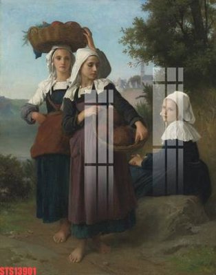 Tải file gốc Tranh sơn dầu phương tây tổng hợp STS13901 (in không vỡ ảnh)