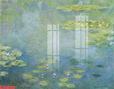 File tranh Tranh sơn dầu phương tây tổng hợp STS14166 (ảnh gốc) in trần nhà