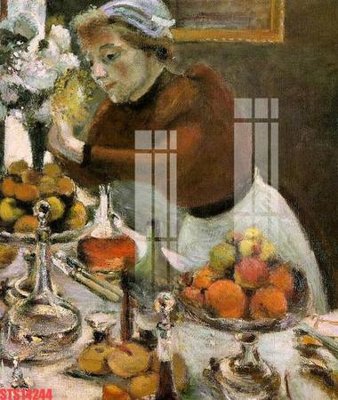 File in trần Tranh sơn dầu phương tây tổng hợp STS14244 (bản gốc) phong cảnh