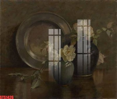 Download file Tranh sơn dầu phương tây tổng hợp STS1426 (gốc) in mica cao cấp