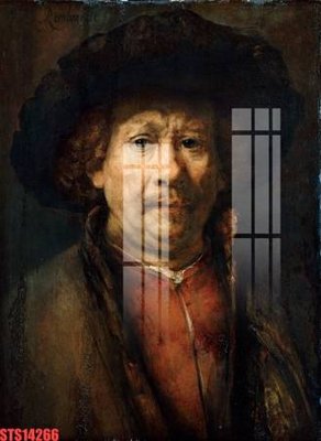 File in trần Tranh sơn dầu phương tây tổng hợp STS14266 (file gốc) xuyên sáng