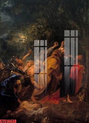 File gốc in ấn Tranh sơn dầu phương tây tổng hợp STS14438 độ phân giải cao