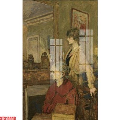 File gốc Tranh sơn dầu phương tây tổng hợp STS14448 (cho in 3D) độc đáo