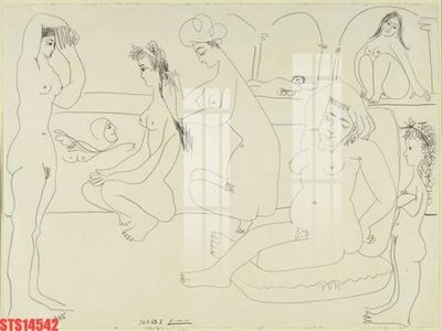 File PSD in ấn Tranh sơn dầu phương tây tổng hợp STS14542 (chất lượng cao)