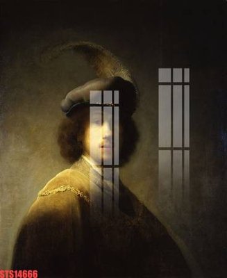 File tranh Tranh sơn dầu phương tây tổng hợp STS14666 (bản gốc) treo tường