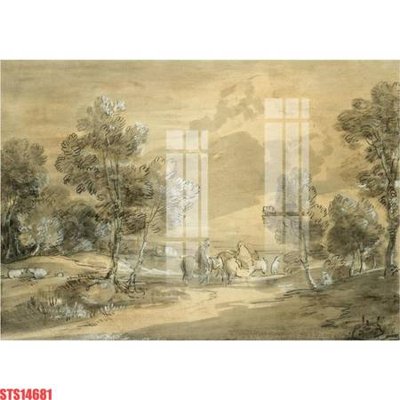 Tải file Tranh sơn dầu phương tây tổng hợp STS14681 (ảnh gốc) in gạch 3D