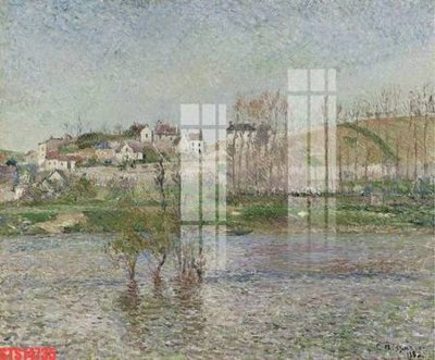 File gốc Tranh sơn dầu phương tây tổng hợp STS14735 (in lụa) tranh mã đáo