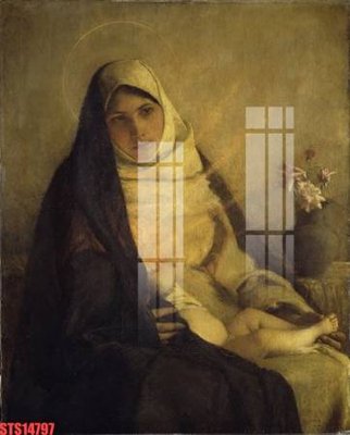 File tranh Tranh sơn dầu phương tây tổng hợp STS14797 (file gốc) chuẩn màu in