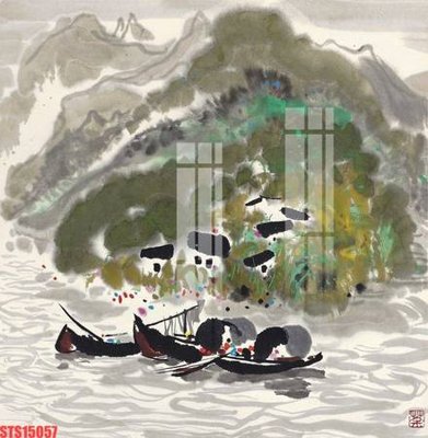 File in trần Tranh sơn dầu phương tây tổng hợp STS15057 (bản gốc) phong cảnh