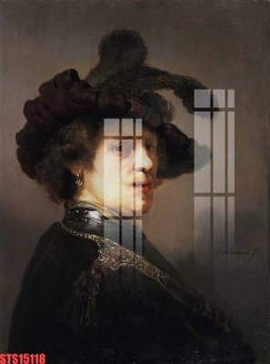 File PSD Tranh sơn dầu phương tây tổng hợp STS15118 (gốc) nhiều lớp (multi-layer)