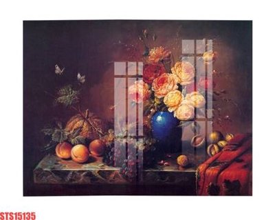 File gốc Tranh sơn dầu phương tây tổng hợp STS15135 (in mica) trang trí