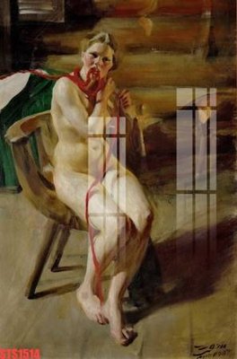 Download file gốc Tranh sơn dầu phương tây tổng hợp STS1514 (in lụa) nghệ thuật