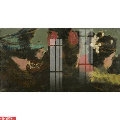 Download file gốc Tranh sơn dầu phương tây tổng hợp STS15208 (in lụa) tranh 3D