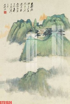 File in trần Tranh sơn dầu phương tây tổng hợp STS1524 (file gốc) phong thủy