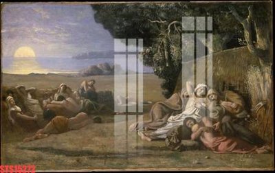 Download file gốc Tranh sơn dầu phương tây tổng hợp STS15272 (in lụa) tranh 3D