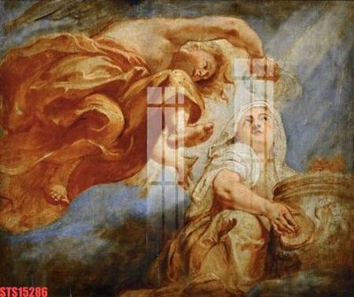 File in lụa Tranh sơn dầu phương tây tổng hợp STS15286 (hoa văn) Tranh sơn dầu phương tây tổng hợp STS15286