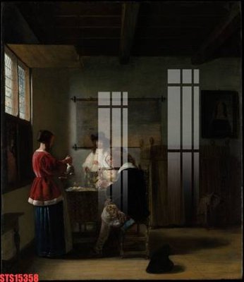 Tải file gốc Tranh sơn dầu phương tây tổng hợp STS15358 (bản PSD) đầy đủ layer