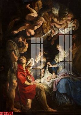 Hình ảnh file gốc Tranh sơn dầu phương tây tổng hợp STS1557 cho in UV