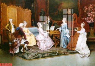 File ảnh Tranh sơn dầu phương tây tổng hợp STS15776 (gốc) in poster