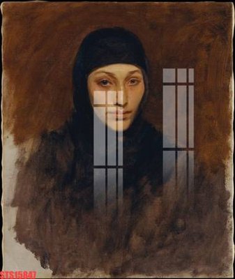 File tranh Tranh sơn dầu phương tây tổng hợp STS15847 (gốc) phong cách tối giản