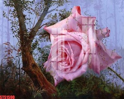 File tranh Tranh sơn dầu phương tây tổng hợp STS1590 (gốc) in backlit film