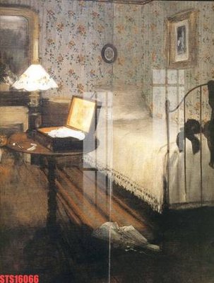 File ảnh Tranh sơn dầu phương tây tổng hợp STS16066 (gốc) in PP, decal