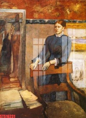 File in trần Tranh sơn dầu phương tây tổng hợp STS16231 (bản gốc) hoa văn