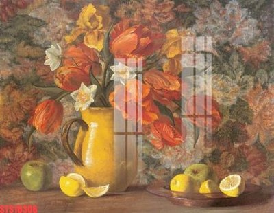 File PSD Tranh sơn dầu phương tây tổng hợp STS16306 (bản gốc) đã tách nền