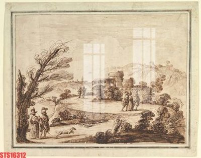 File in trần Tranh sơn dầu phương tây tổng hợp STS16312 (bản gốc) hoa văn