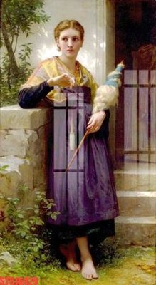 Hình ảnh file gốc in trần nhà Tranh sơn dầu phương tây tổng hợp STS16429