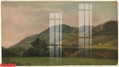 File tranh gốc in trần nhà Tranh sơn dầu phương tây tổng hợp STS16597 3D