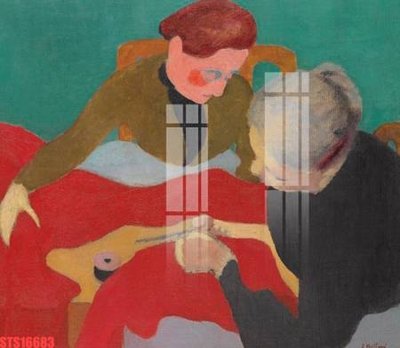 Download file gốc Tranh sơn dầu phương tây tổng hợp STS16683 (in mica) 3D