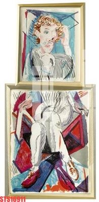 File tranh Tranh sơn dầu phương tây tổng hợp STS16911 (bản gốc) in canvas