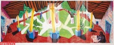 File gốc Tranh sơn dầu phương tây tổng hợp STS16924 (phiên bản chuẩn) để in ấn