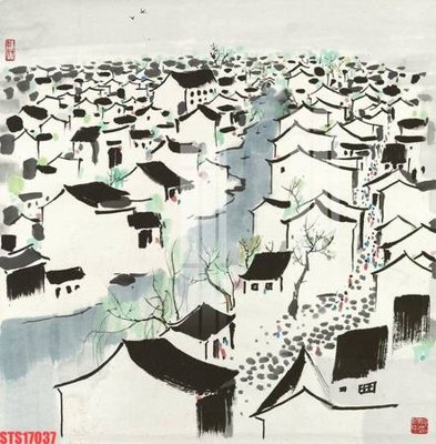 File in ấn Tranh sơn dầu phương tây tổng hợp STS17037 chuyên nghiệp