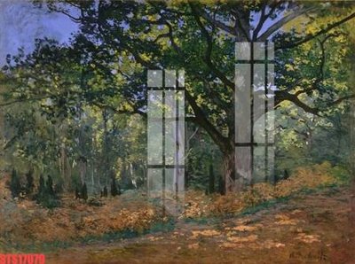 Ảnh gốc Tranh sơn dầu phương tây tổng hợp STS17079 (nét căng) in mica