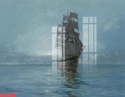 File tranh PSD Tranh sơn dầu phương tây tổng hợp STS17190 chất lượng cao