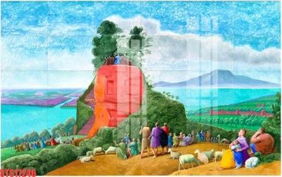 File tranh gốc Tranh sơn dầu phương tây tổng hợp STS17246 (bản quyền) độc đáo