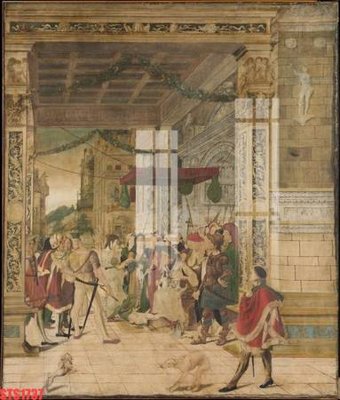 File ảnh Tranh sơn dầu phương tây tổng hợp STS1737 (gốc) trang trí khách sạn