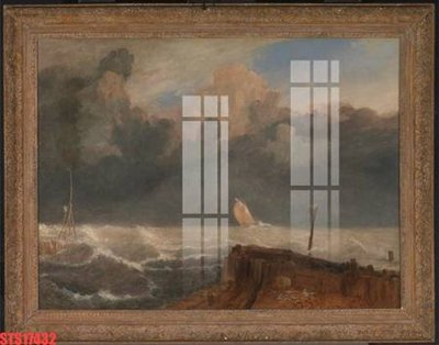 Ảnh gốc file in lụa Tranh sơn dầu phương tây tổng hợp STS17432 chi tiết